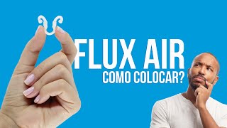 Dilatador Nasal FluxAir como Colocar [upl. by Sadoff]