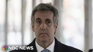 Michael Cohen set to testify as key witness in Trump hush money trial [upl. by Gloriana]