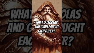 What if Legolas and Gimli fought each other lotr lordoftherings tolkien legolas [upl. by Yesac]