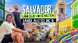 Especial SALVADOR 2024 COMPLETO o que fazer onde comer tudo com VALORES e lugares DIFERENTES [upl. by Aicatan787]