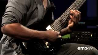 Tosin Abasi of Animals As Leaders performs quotSong of Solomonquot on EMGtv [upl. by Akimit]