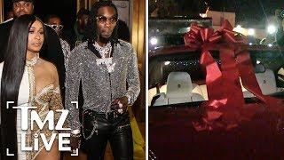 Cardi B Buys Offset A New Rolls Royce  TMZ Live [upl. by Rodman994]