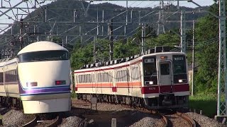 東武鉄道100系 スペーシア、6050系、他。（東武日光線） [upl. by Nyram836]