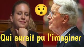 quotMichel Barnier remet en place Mathilde Panot avec fermeté la laissant sans voix quot [upl. by Erdda]