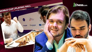 Chess Grandmaster Pumped His Opponent Blundered [upl. by Marx]