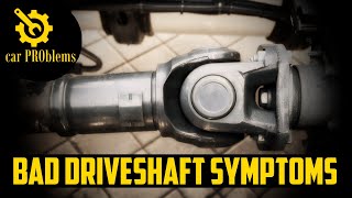 6 Bad Driveshaft Symptoms  What are the signs of a bad drive shaft [upl. by Ecissej]