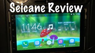 Seicane Radio Review H605E  2 DIN 7 in Android Touchscreen Miata [upl. by Nnylanna]