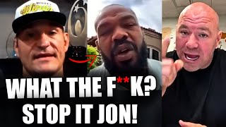 Stipe Miocic CATCHES Jon Jones SPY in His Gym Reaction Tom Aspinall is Fighting Jon Next [upl. by Orteip]