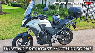 VLOG 2014 Honda CB500X Commute  Waiting for the NT1100 [upl. by Byers]