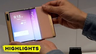 Watch Samsung reveal Foldable Concepts [upl. by Biel339]