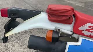 1991 Honda XLR250R MD22 walkaround video Ref 4188 [upl. by Anelet]