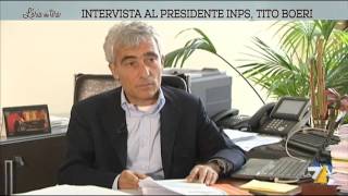 Intervista al presidente INPS Tito Boeri [upl. by Kemme]