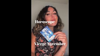 HOROSCOPE VIERGE NOVEMBRE 2024 [upl. by Oruam]