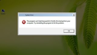 How to Fix MSVCR120Ddll Missing Error [upl. by Skell]
