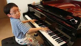 Hungarian Rhapsody No2 of Liszt Friska by Jonah Ho age 8 [upl. by Grimbal]