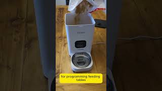 35L Automatic Pet Feeder Smart Food Dispenser dogshorts dogsofinstaworld adoptdontshop dogs [upl. by Magree201]