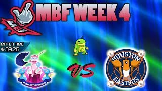 Politoed Complete Form MBF Week 4 vs MandJTV  Pokemon Metronome Battle [upl. by Auqinehs210]