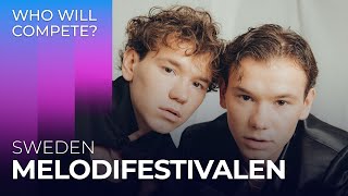 Melodifestivalen 2024 Sweden  Who will compete [upl. by Tim653]