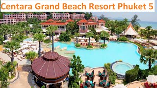 Centara Grand Beach Resort Phuket 5 2023 [upl. by Yelwar]