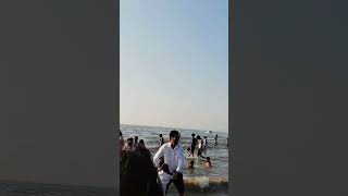 Fun at Juhu beach Mumbai juhubeachmumbai mumbai shorts [upl. by Le331]