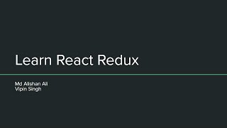 Learn React Redux  Create Counter App in reactredux in Typescript [upl. by Goldfinch]