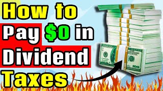 How to Pay 0 in Taxes on Dividends [upl. by Ishmul]