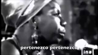 NINA SIMONE CUATRO MUJERES SUBTITULADO ESPAÑOL [upl. by Yrekcaz]