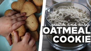 Oatmeal Cookies Best Recipe  How to Make Oatmeal Cookie [upl. by Icram]