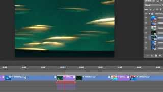 Photoshop Video Editing  Combining Clips Stills and Audio [upl. by Anuayek]