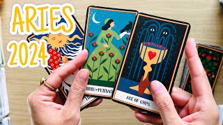 ARIES  quotYOUR 2024 NEW YEAR HERES WHAT TO EXPECTquot 2024 Tarot Reading [upl. by Della705]