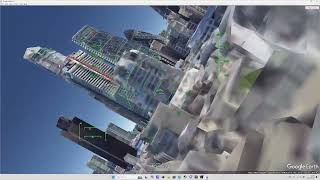 google earth flight test [upl. by Ahab]