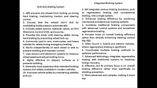 difference between abs and ibs Anti lock Braking System and Integrated Braking System [upl. by Fedak]