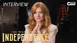 Katherine McNamara  Rapid Fire Questions  Walker Independence  The CW [upl. by Lehcar]