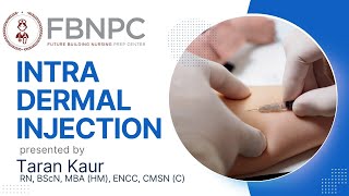 Intra Dermal Injection Technique and NCLEX Style Questions [upl. by Okuy739]