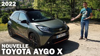 Nouvelle TOYOTA AYGO X  Citadine crossover avec du style [upl. by Noret]