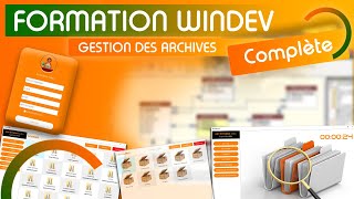 FORMATION WINDEV GESTION DES ARCHIVES [upl. by Irianat]