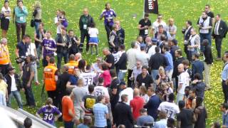 RSCALokeren 20132014 Players reentering the field [upl. by Akilaz]