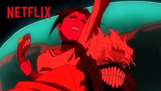 Okaruns Full Throttle  DAN DA DAN  Clip  Netflix Anime [upl. by Ahsyt]