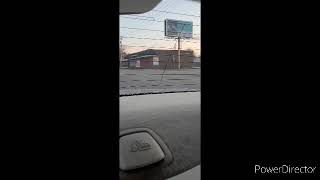 Abandoned And demolished Loves Supermarket in Mishawaka Indiana drivebyvideo [upl. by Mylor]