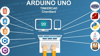 ARDUINO UNO  TinkerCad  Chenillard [upl. by Intisar]