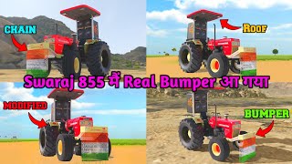 Swaraj 855 मैं Real Bumper आ गया in Indian Vehicles Simulator 3D  Indian Vehicle Simulator 3d game [upl. by Laith]