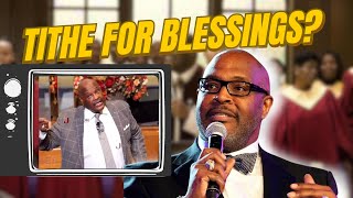 Bishop Marvin Winans Prosperity Gospel views on Tithing [upl. by Earehc]