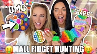 NO BUDGET FIDGET SHOPPING AT THE MALL  HUGE ANNOUNCEMENT 😱 [upl. by Pinelli]