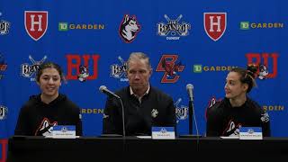 Press Conference  2024 Womens Beanpot Championship [upl. by Leventis363]