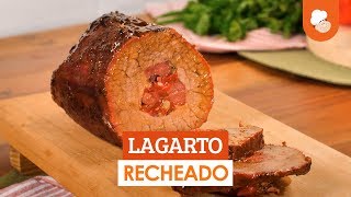 Lagarto recheado — Receitas TudoGostoso [upl. by Sadye]