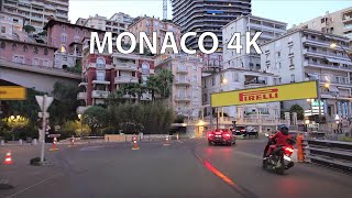 Monaco 4K  Billionaires Playground  Sunset Drive [upl. by Missak]