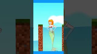 amazing digital circus Steve Jahat Mendapat Balasan minecraft sakura shorts [upl. by Ahsimin]