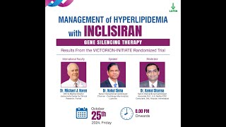 Management of Hyperlipidemia with INCLISIRAN [upl. by Khichabia]