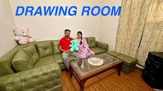 OUR DRAWING ROOM TOUR  NEW SOFA SET  NEW LIVING ROOM [upl. by Girard52]