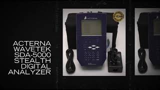 Acterna Wavetek SDA5000 Stealth Digital Analyzer [upl. by Aihtak]